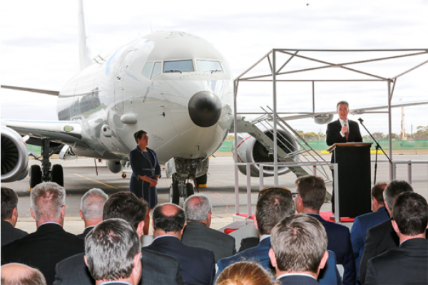 The Royal Australian Air Force’s first P-8A Poseidon has arrived to its new home at RAAF Base Edinburgh.