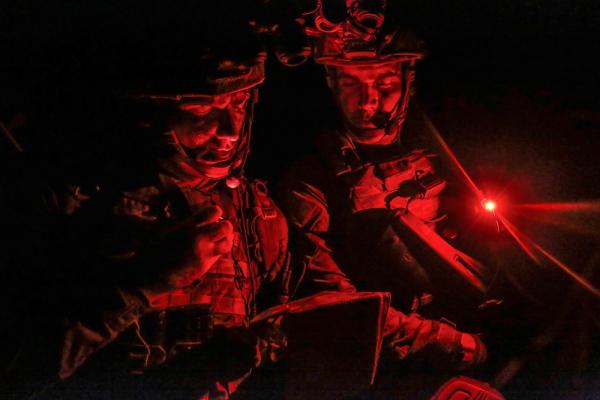 No 2 Security Forces Squadron personnel during Exercise Morotai 19. Source: Department of Defence