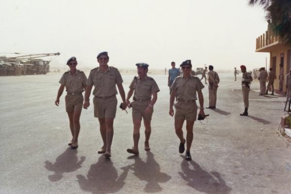 Four members of AUSTAIR United Nations Emergence force