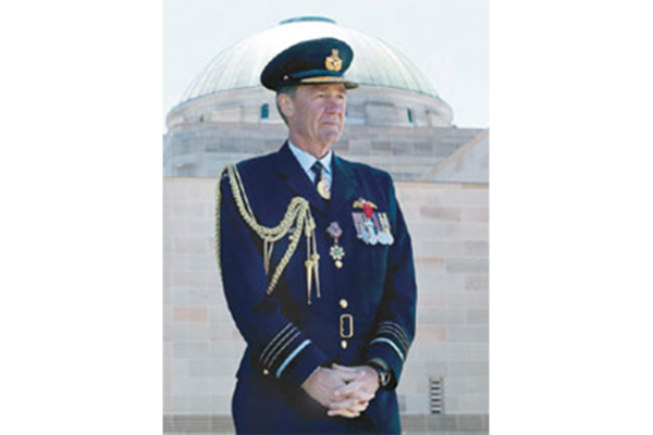 ir Chief Marshal A.G. (Angus) Houston at the Australian War Memorial