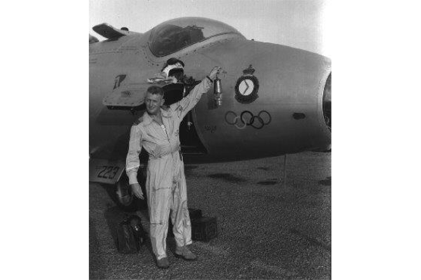 The flame for the Games of the XVI Olympiad in Melbourne was carried on board a RAAF Canberra jet bomber from Darwin to Cairns, Queensland, which was the start point for a torch relay down the eastern coast of Australia.