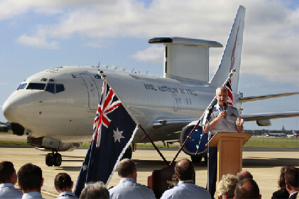 Official arrival of the first two Boeing Wedgetail aircraft